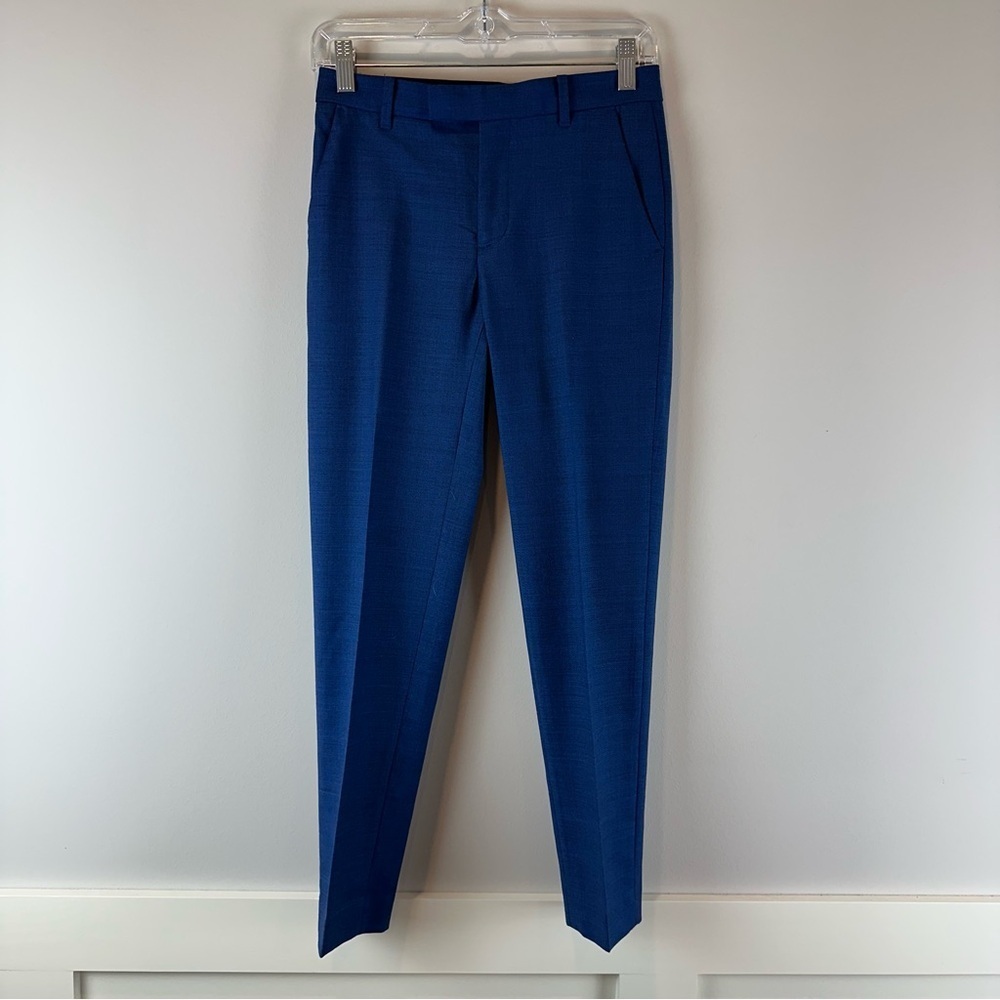 Class Club Boy’s Blue Wool Blend Dress Trouser Pants Size 14